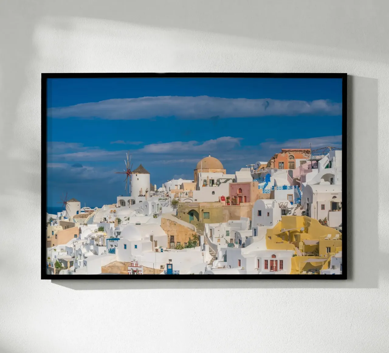 Santorini, Greece carta hahnemühle da Wanderlust Vibes