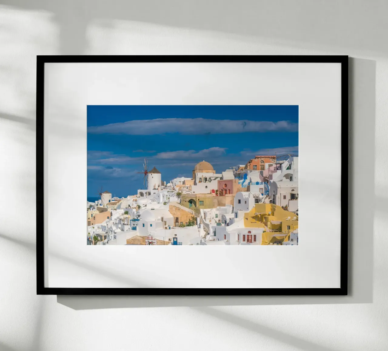 Santorini, Greece carta hahnemühle da Wanderlust Vibes