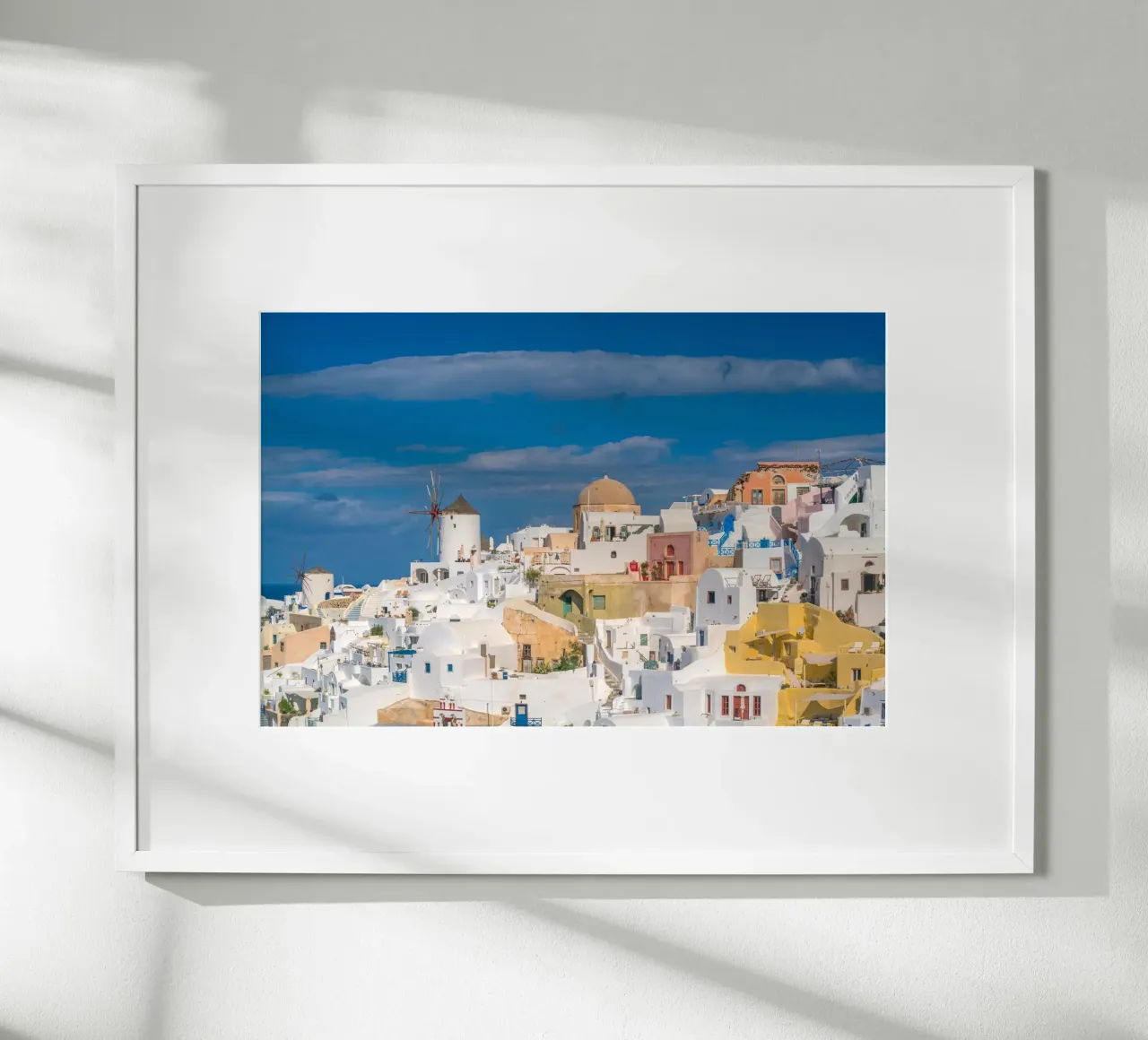 Santorini, Greece carta hahnemühle da Wanderlust Vibes