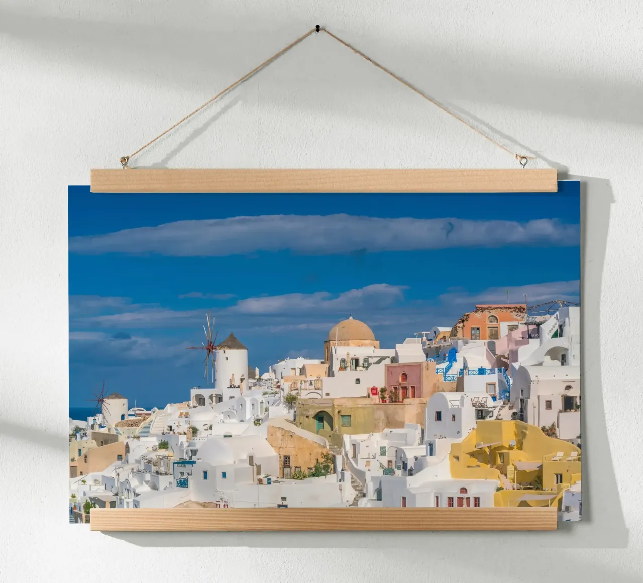 Santorini, Greece carta hahnemühle da Wanderlust Vibes