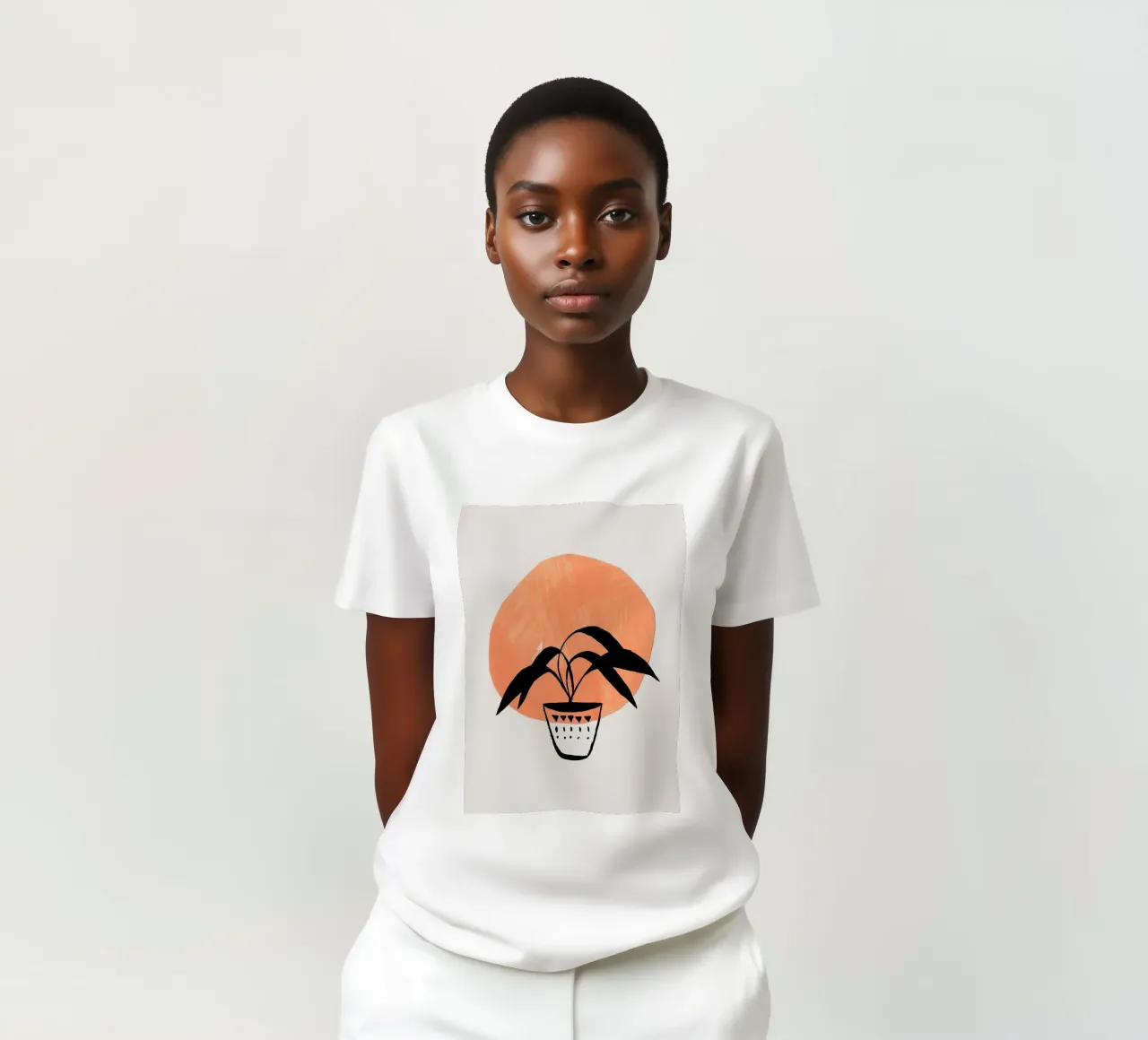Vaso in argilla t-shirt da Charlotte Gagnon