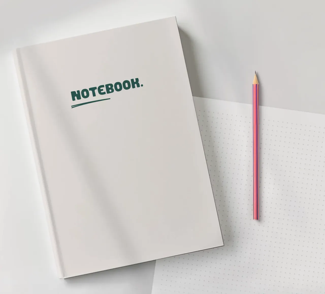 Notebook green notebook by Your notes
