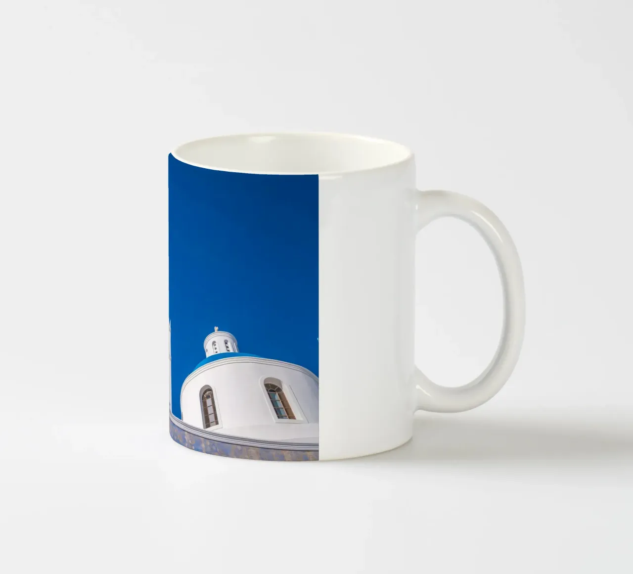 Santorini, Greece tazza in ceramica da Wanderlust Vibes