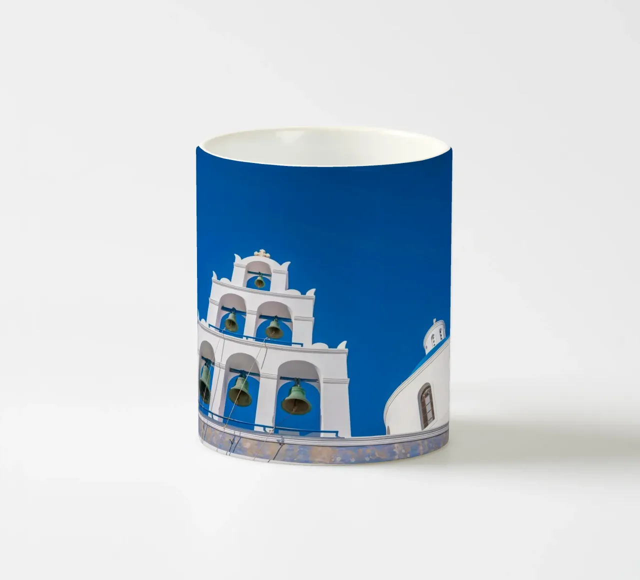 Santorini, Greece tazza in ceramica da Wanderlust Vibes