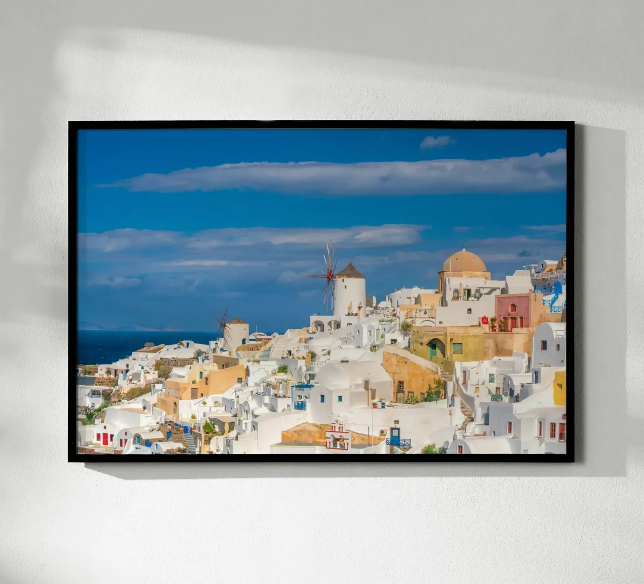 Santorini, Greece carta hahnemühle da Wanderlust Vibes