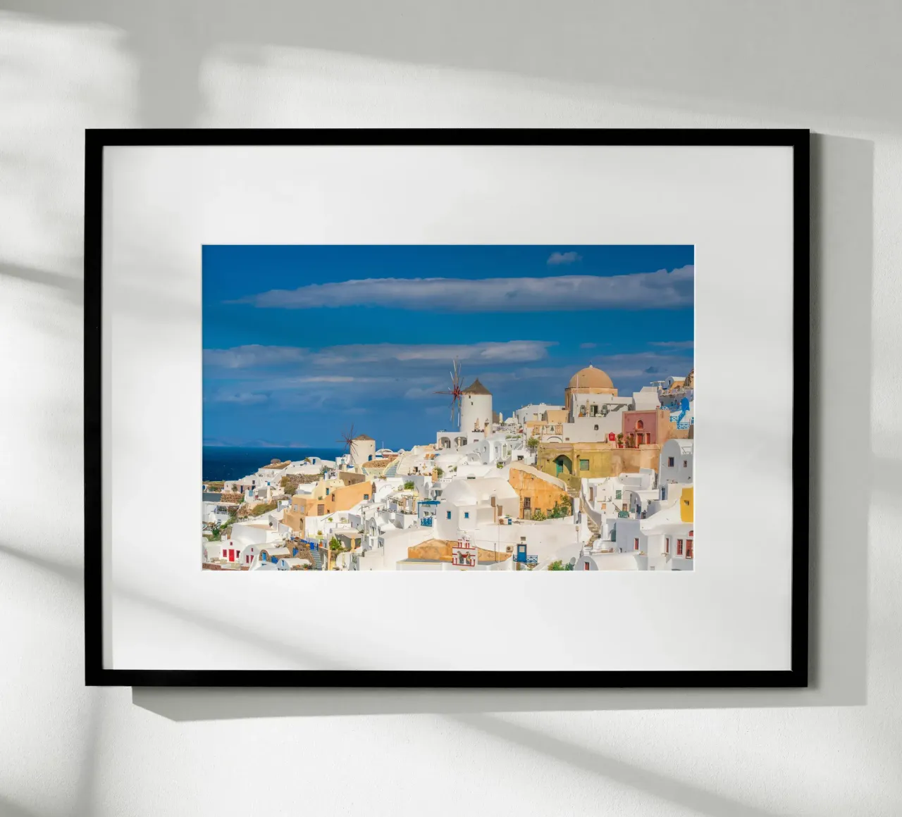 Santorini, Greece carta hahnemühle da Wanderlust Vibes