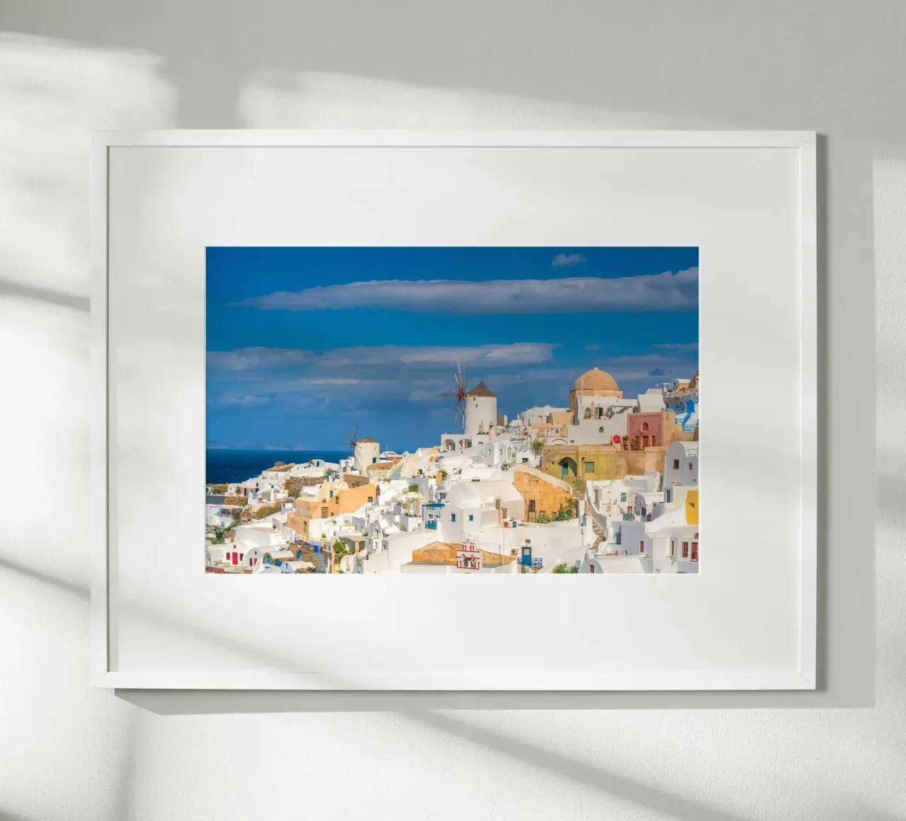 Santorini, Greece carta hahnemühle da Wanderlust Vibes