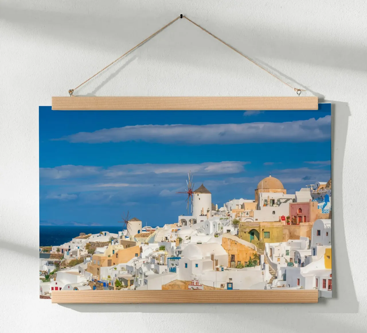 Santorini, Greece carta hahnemühle da Wanderlust Vibes