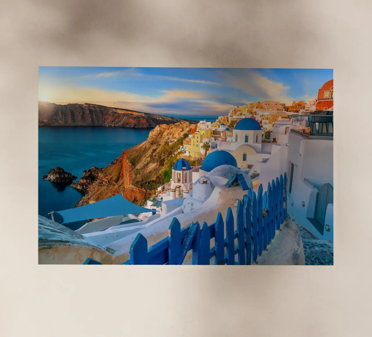 Santorini, Greece pellicola backlit da Wanderlust Vibes