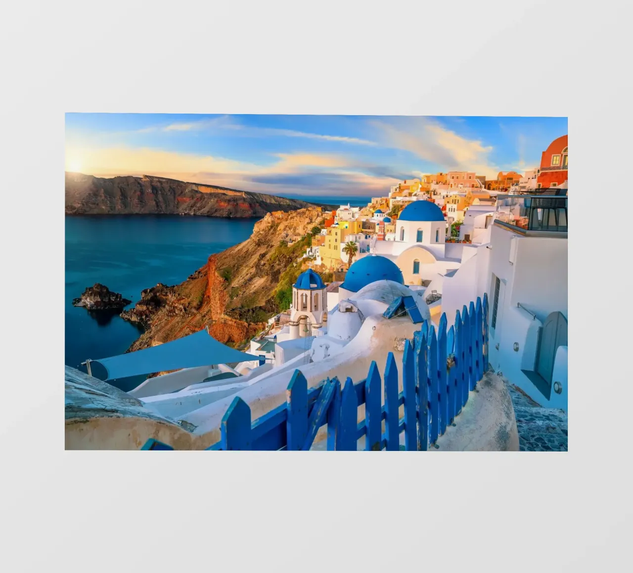 Santorini, Greece pellicola backlit da Wanderlust Vibes