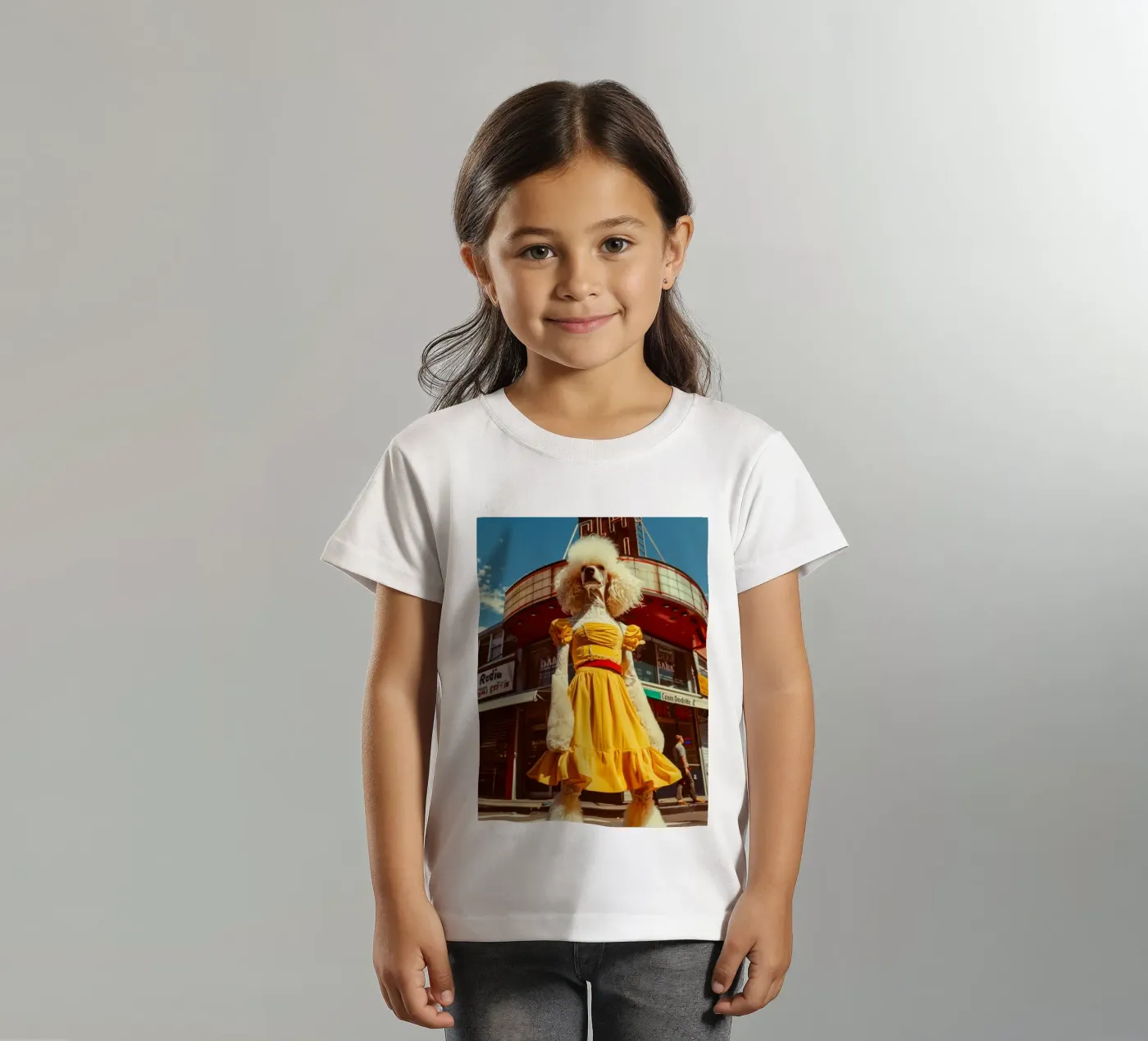 Luna t-shirt bambini da Affiches Chien Originales – Dogland