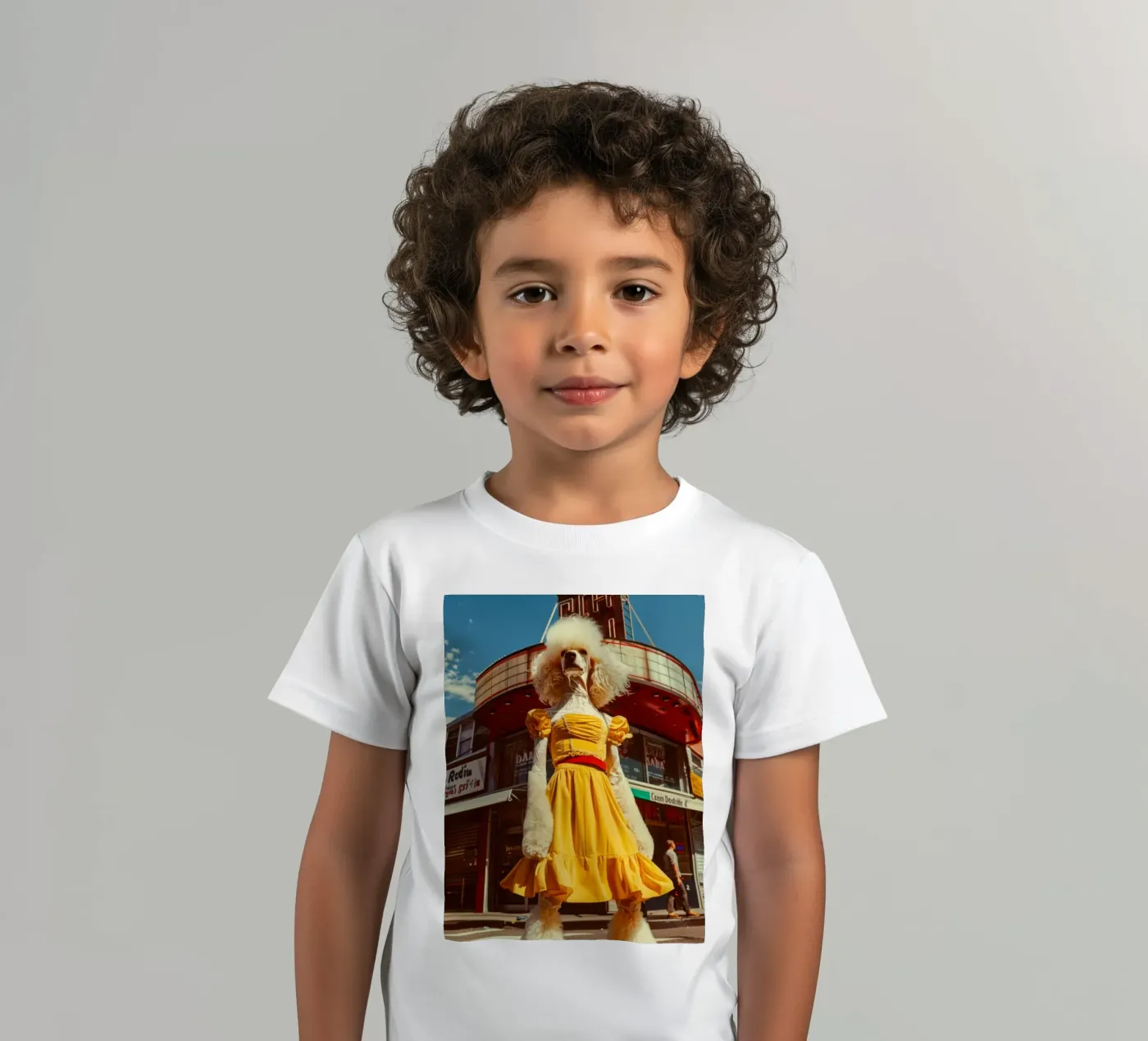 Luna t-shirt bambini da Affiches Chien Originales – Dogland
