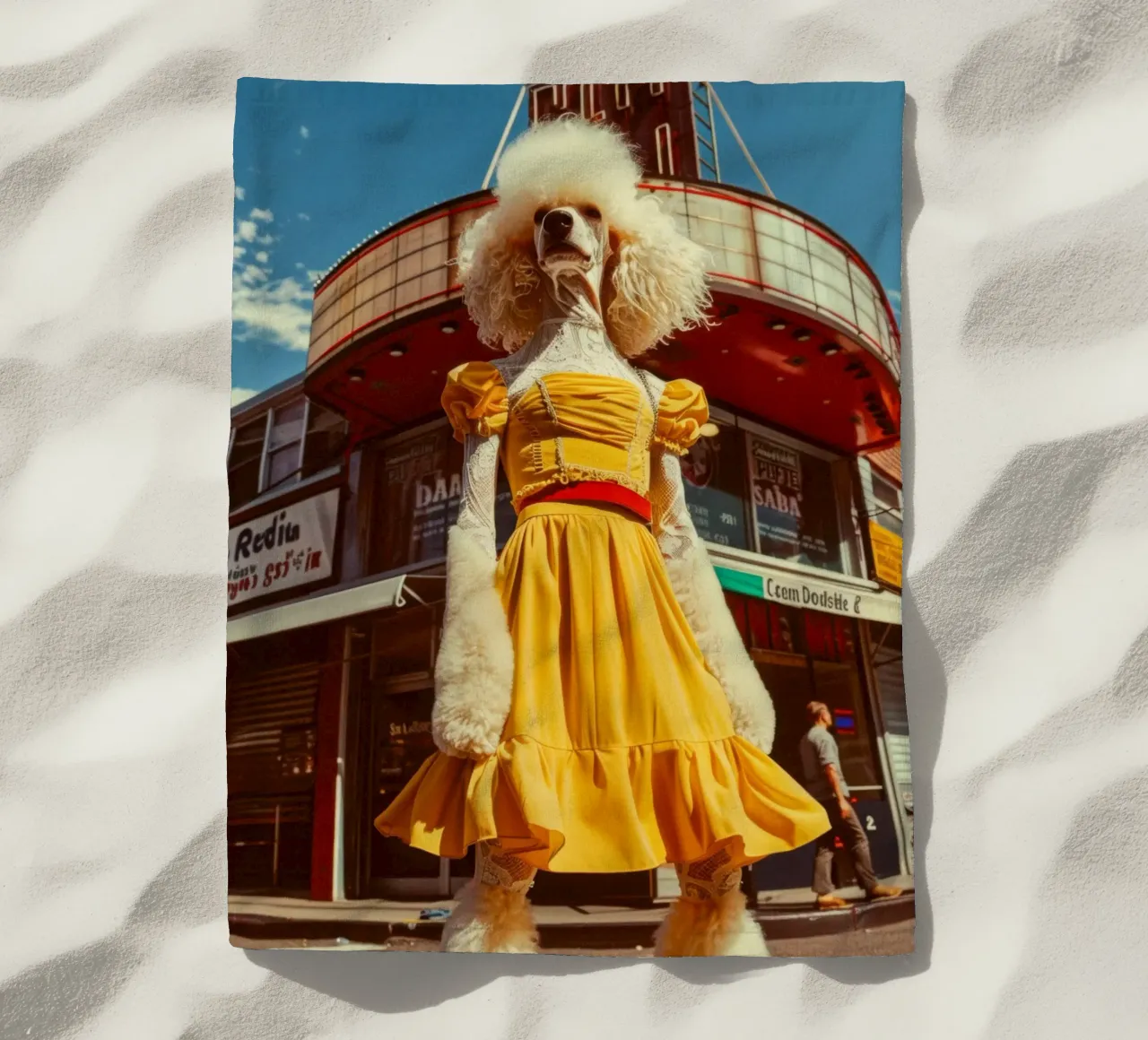 Luna telo mare da Affiches Chien Originales – Dogland