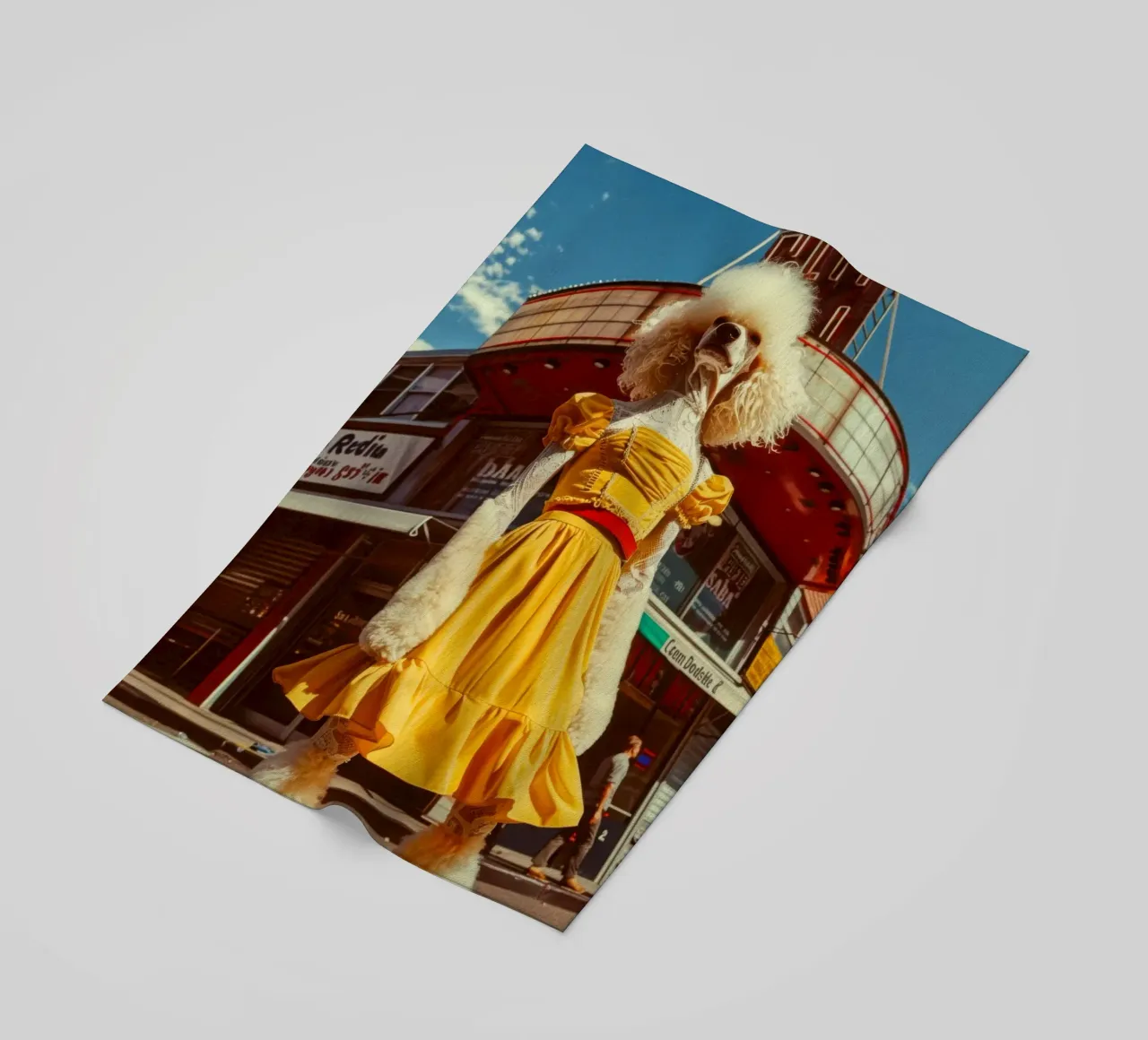 Luna telo mare da Affiches Chien Originales – Dogland