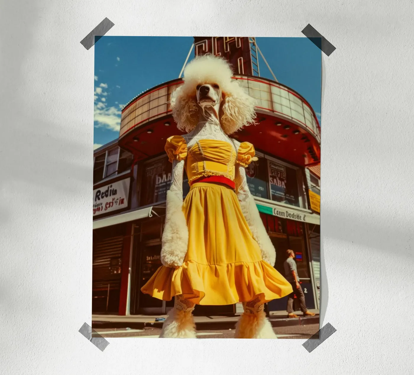 Luna poster by Affiches Chien Originales – Dogland