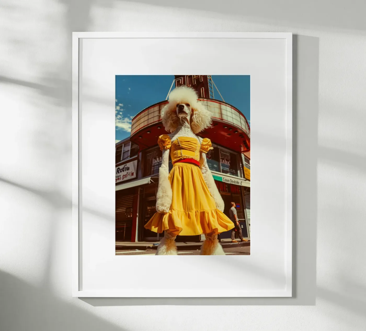 Luna poster by Affiches Chien Originales – Dogland