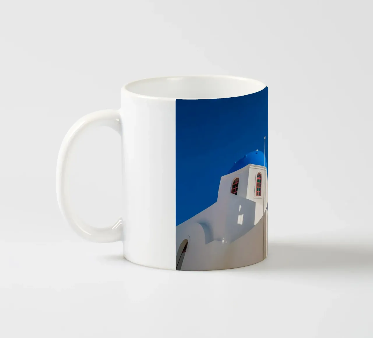 Santorini, Greece tazza in ceramica da Wanderlust Vibes