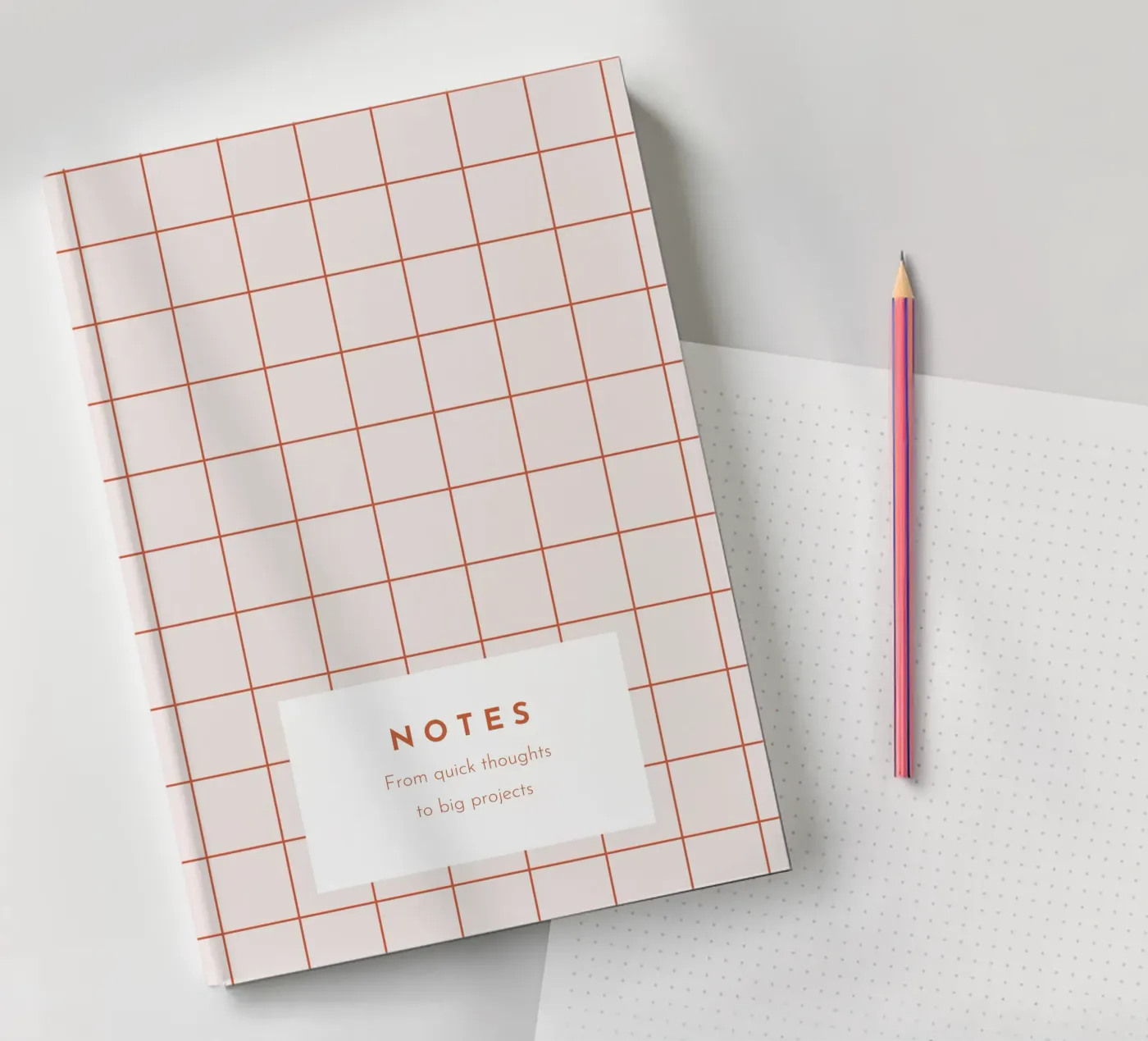 Stripes notebook by Your notes
