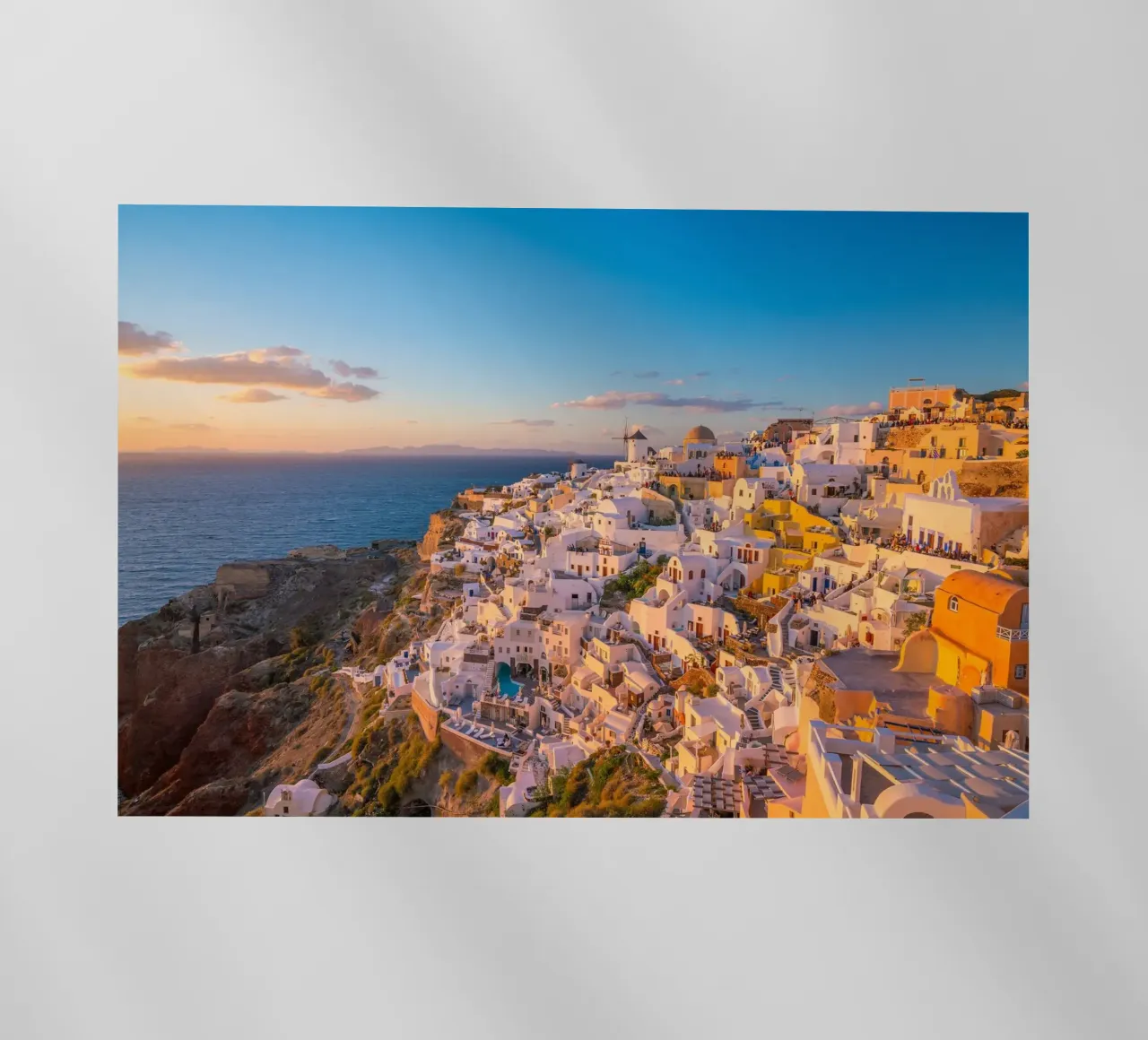 Santorini, Greece pellicola backlit da Wanderlust Vibes