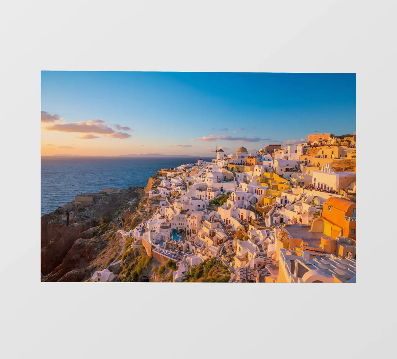 Santorini, Greece pellicola backlit da Wanderlust Vibes