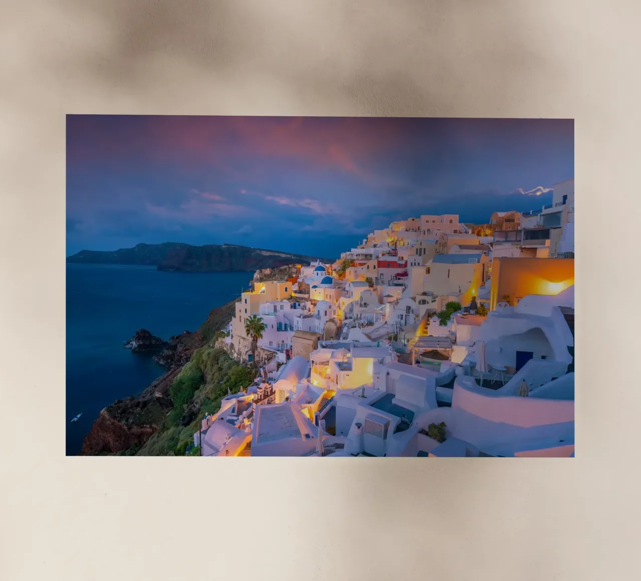 Santorini, Greece pellicola backlit da Wanderlust Vibes