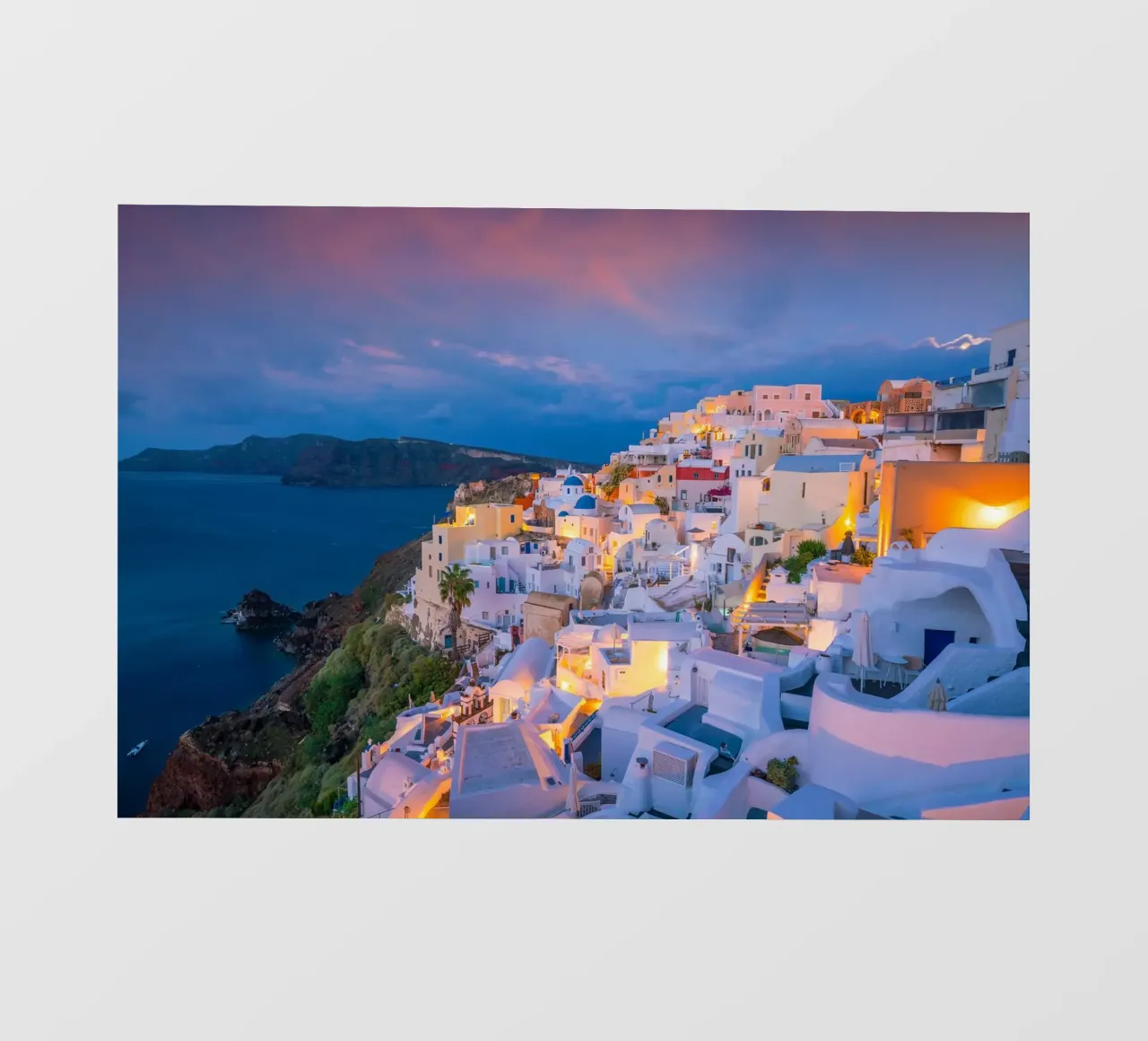 Santorini, Greece pellicola backlit da Wanderlust Vibes