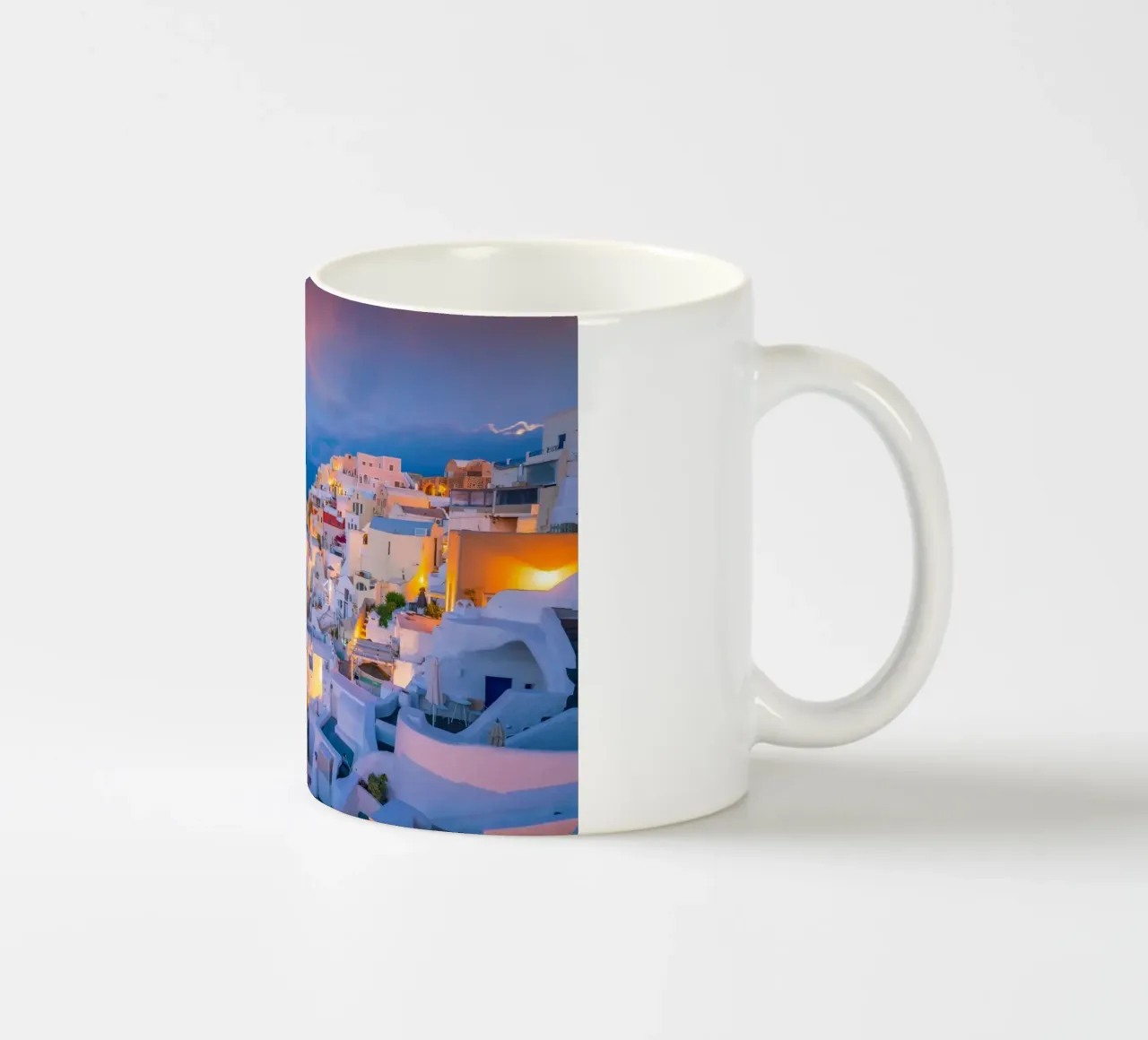 Santorini, Greece tazza in ceramica da Wanderlust Vibes