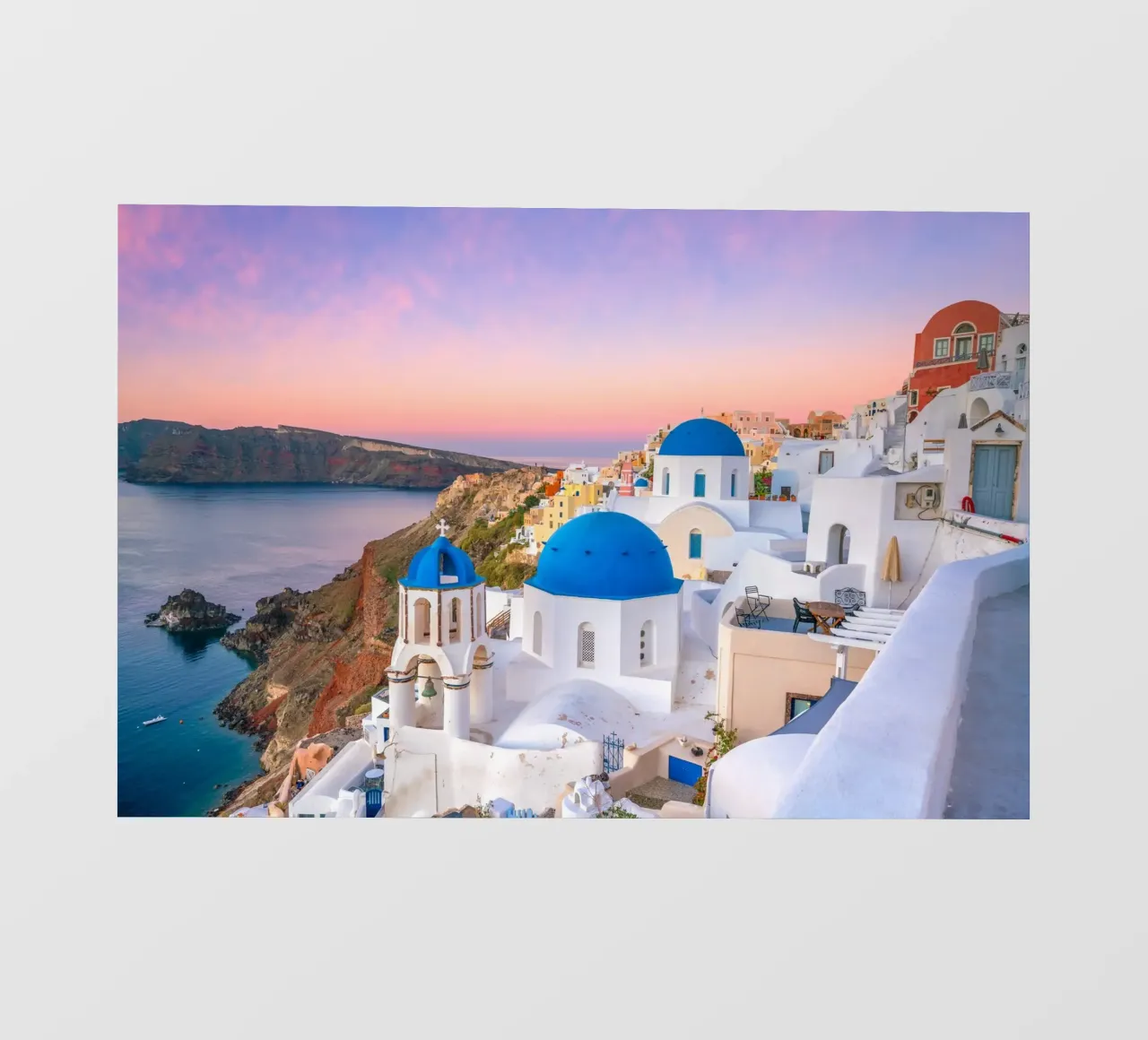 Santorini, Greece pellicola backlit da Wanderlust Vibes
