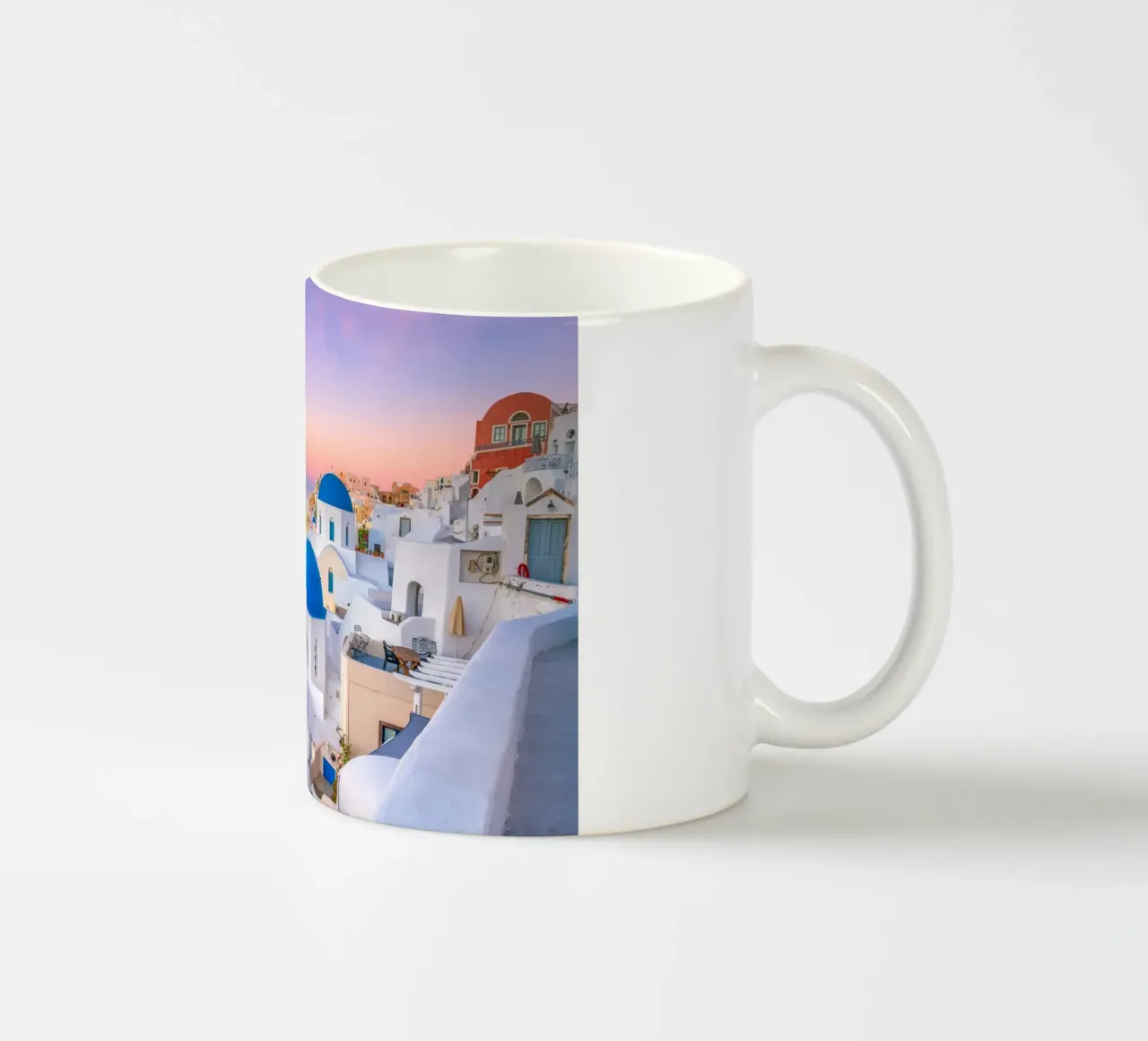 Santorini, Greece tazza in ceramica da Wanderlust Vibes