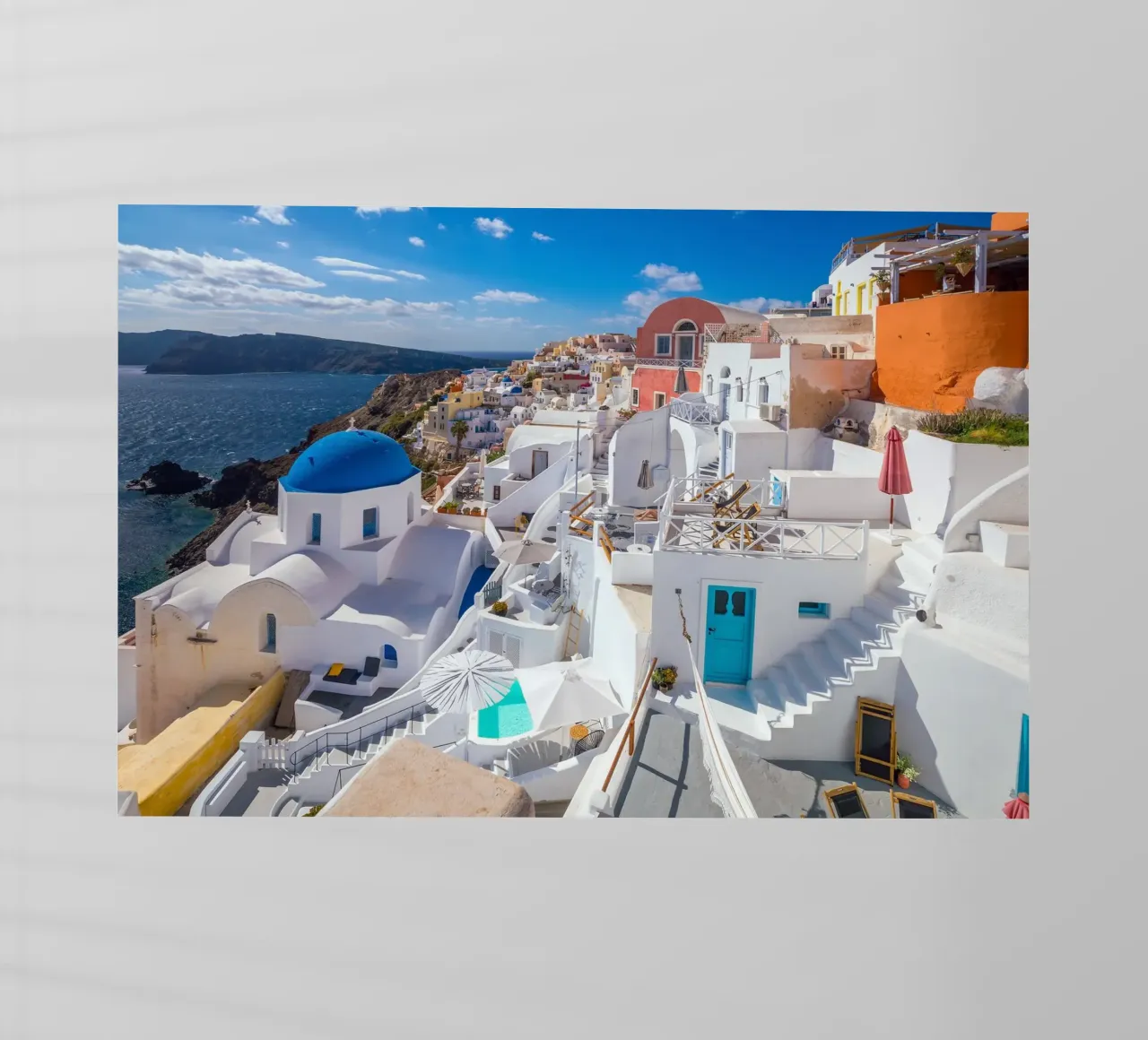 Santorini, Greece pellicola backlit da Wanderlust Vibes