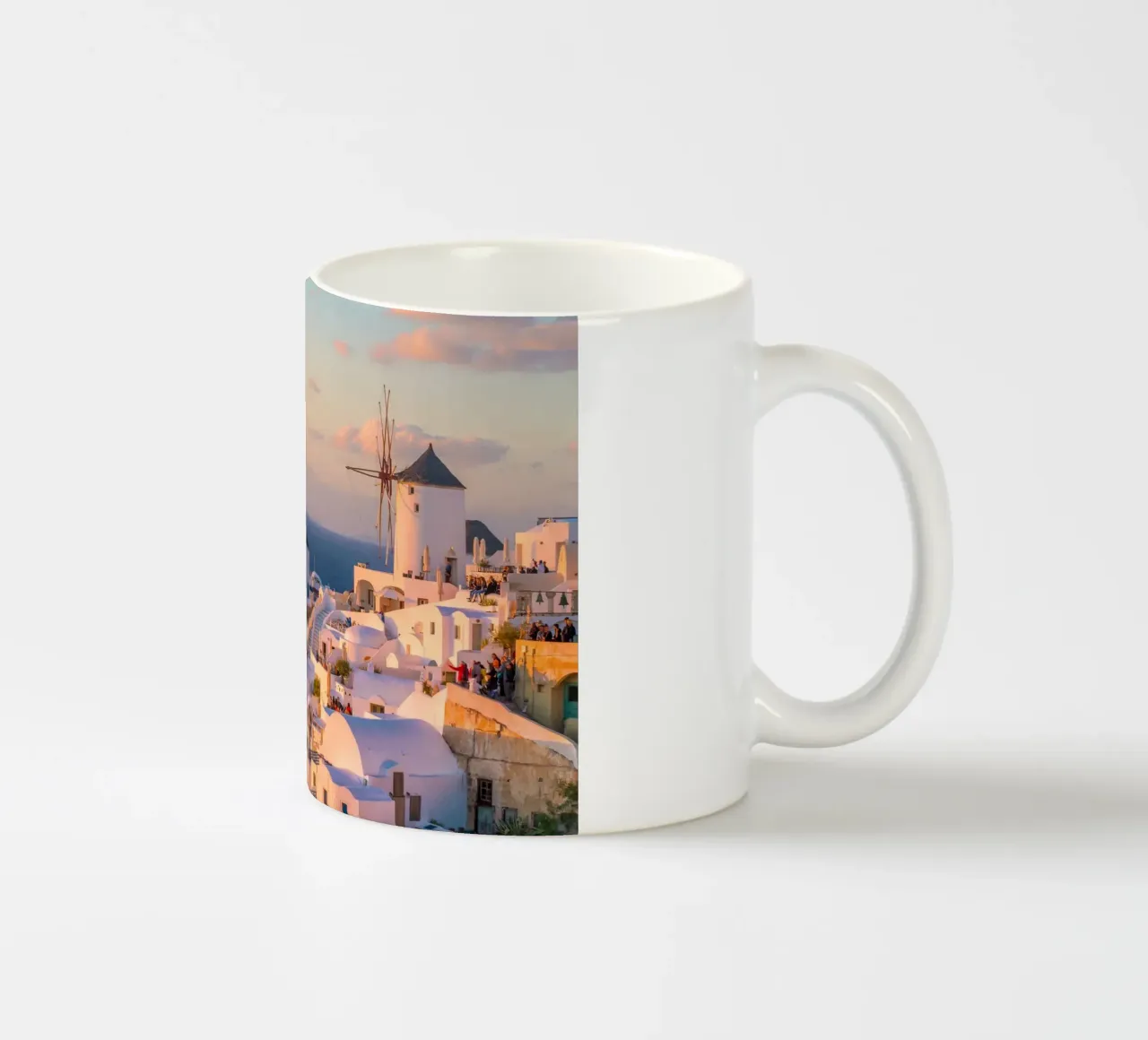 Santorini, Greece tazza in ceramica da Wanderlust Vibes