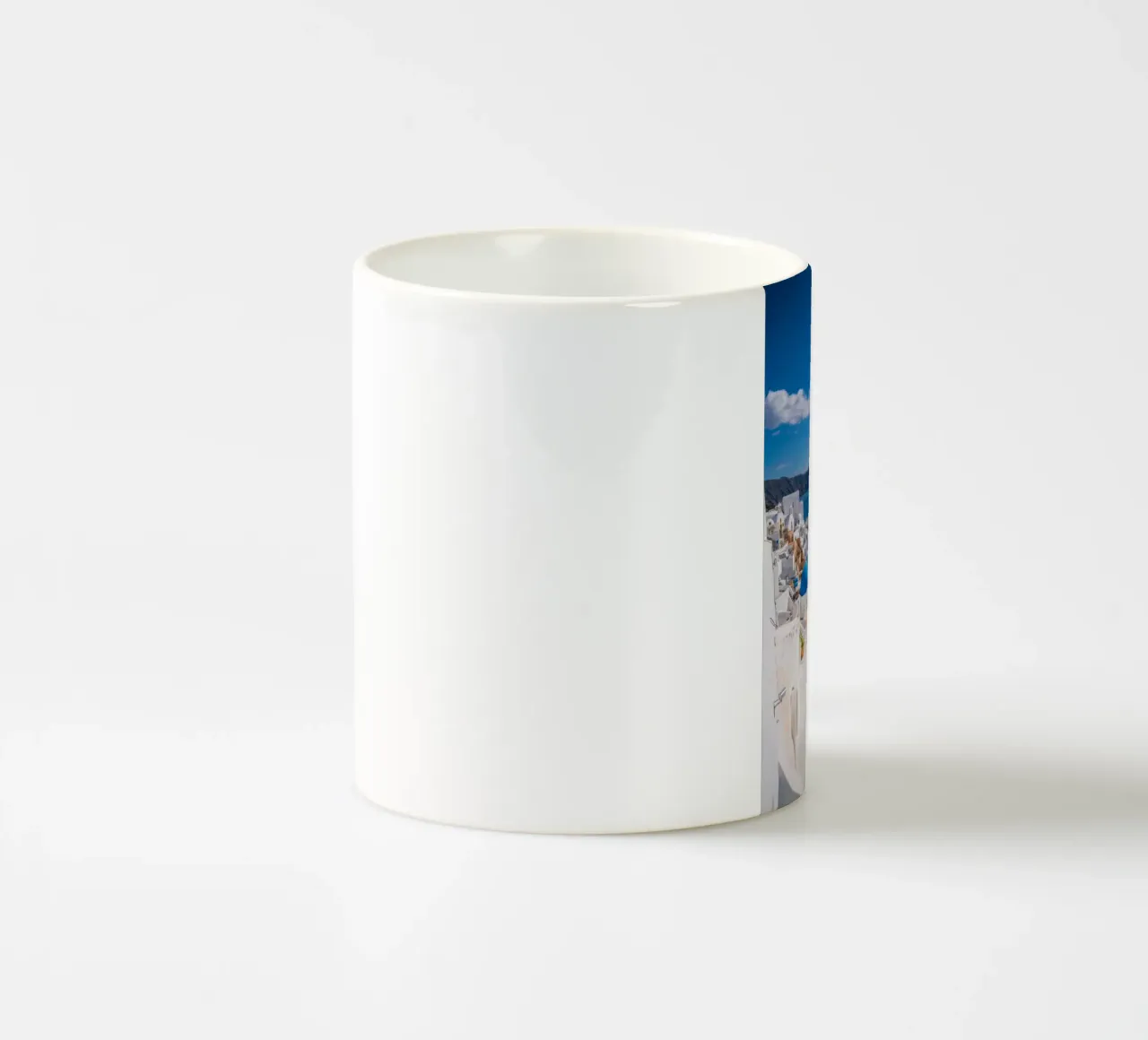 Santorini, Greece tazza in ceramica da Wanderlust Vibes