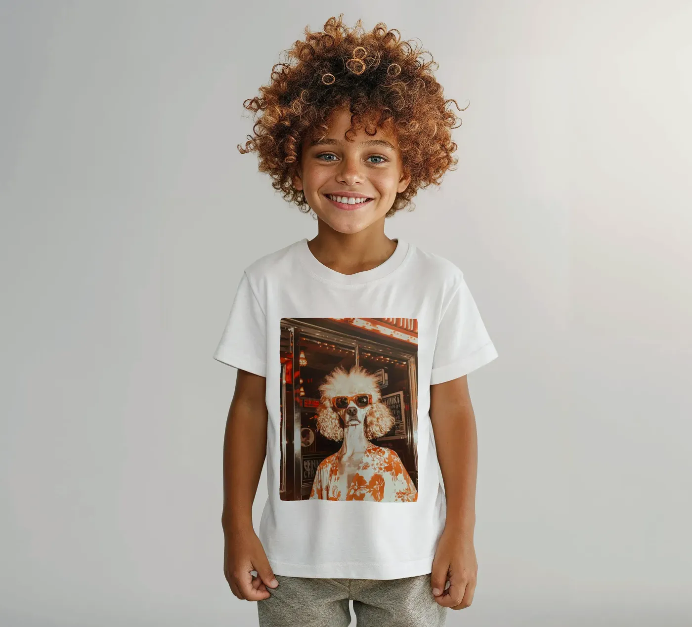 Lucas t-shirt bambini da Affiches Chien Originales – Dogland