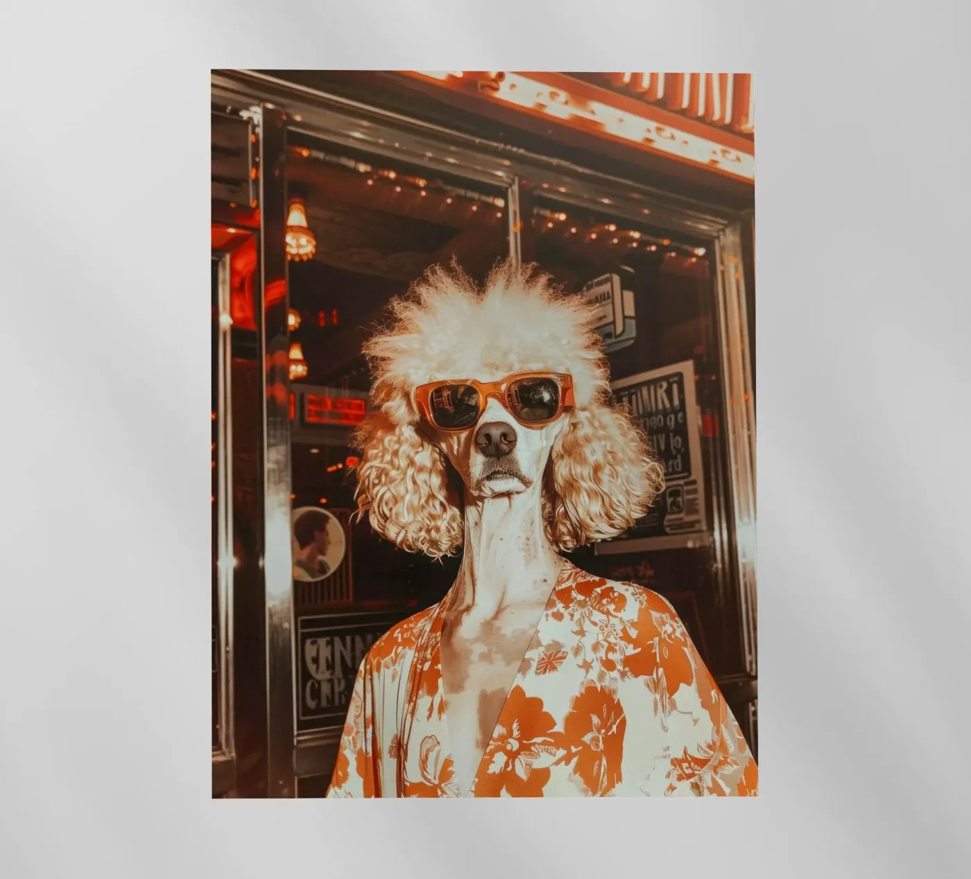 Lucas pellicola backlit da Affiches Chien Originales – Dogland