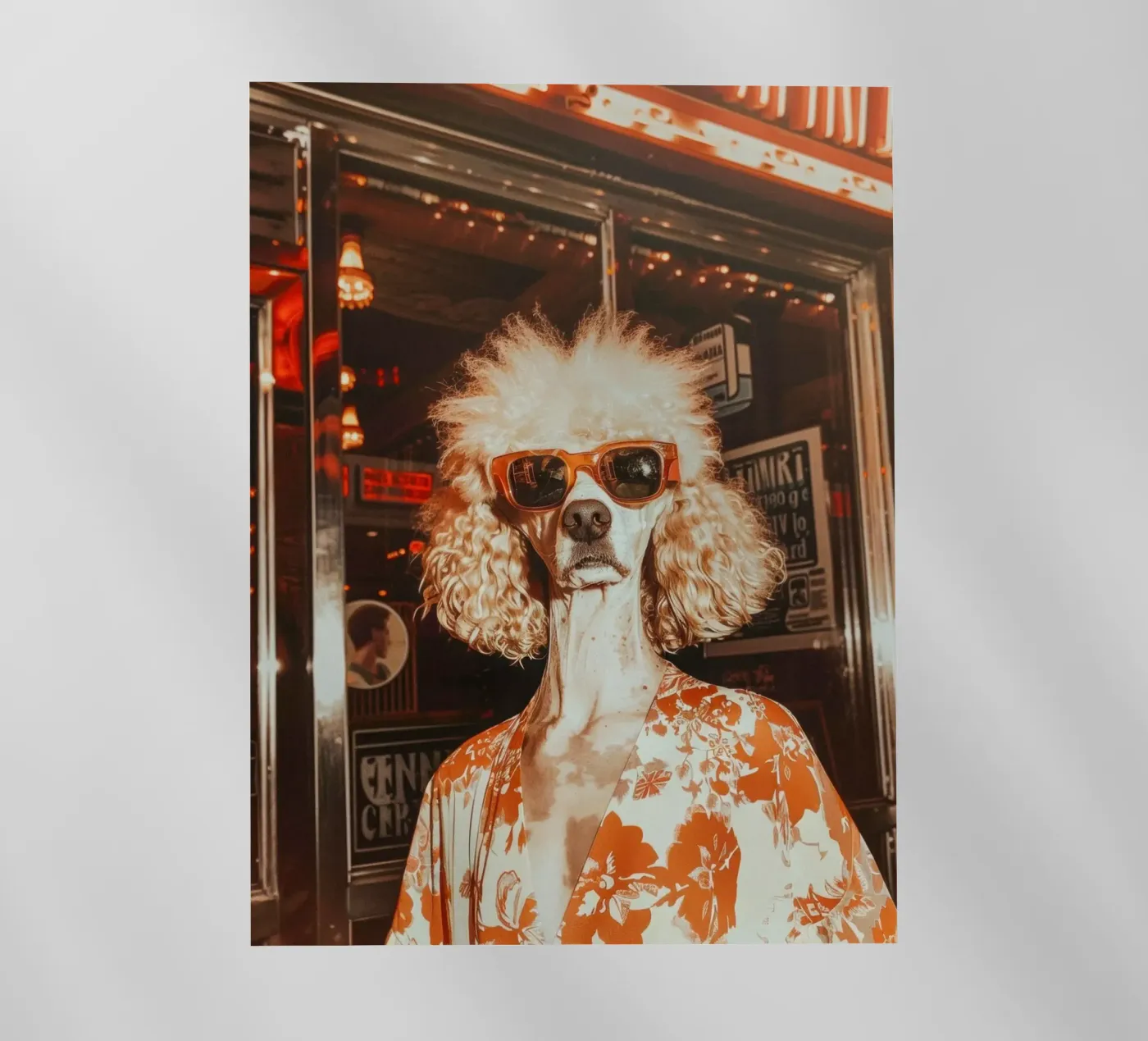 Lucas pellicola backlit da Affiches Chien Originales – Dogland