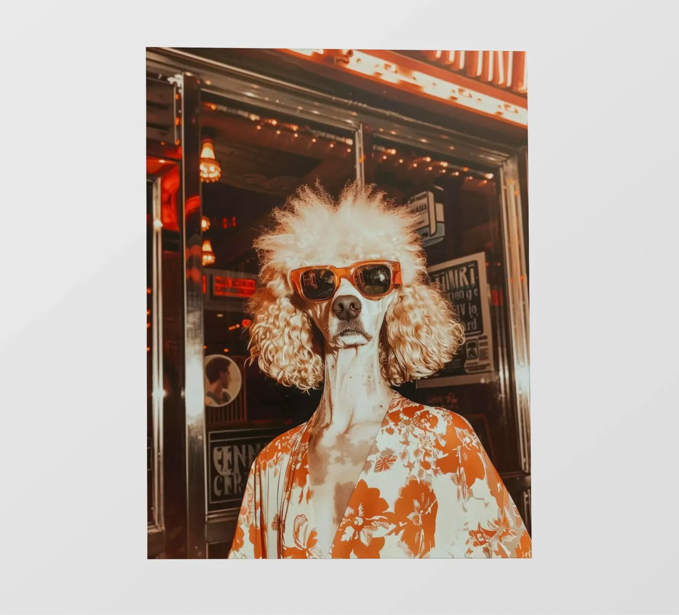 Lucas pellicola backlit da Affiches Chien Originales – Dogland