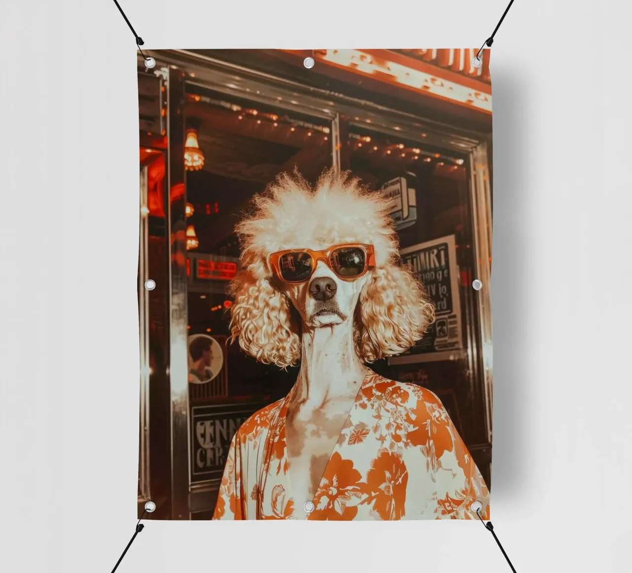 Lucas telo in pvc da Affiches Chien Originales – Dogland