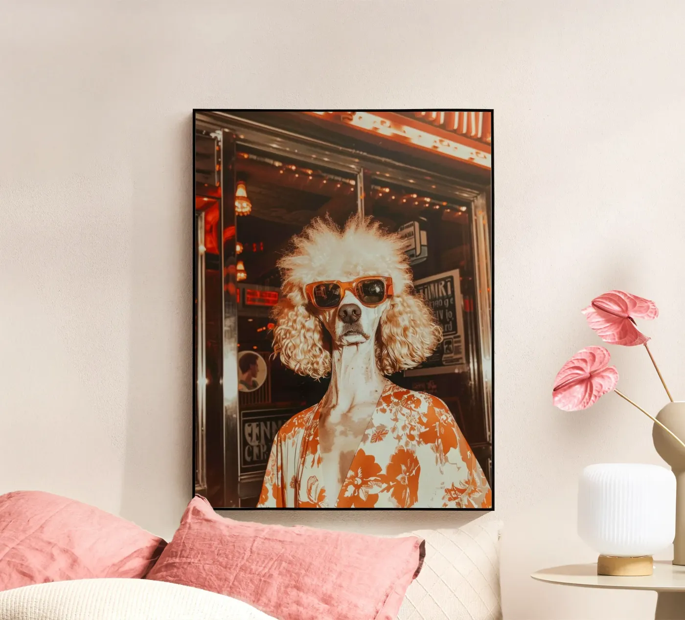 Lucas plexiglass da Affiches Chien Originales – Dogland