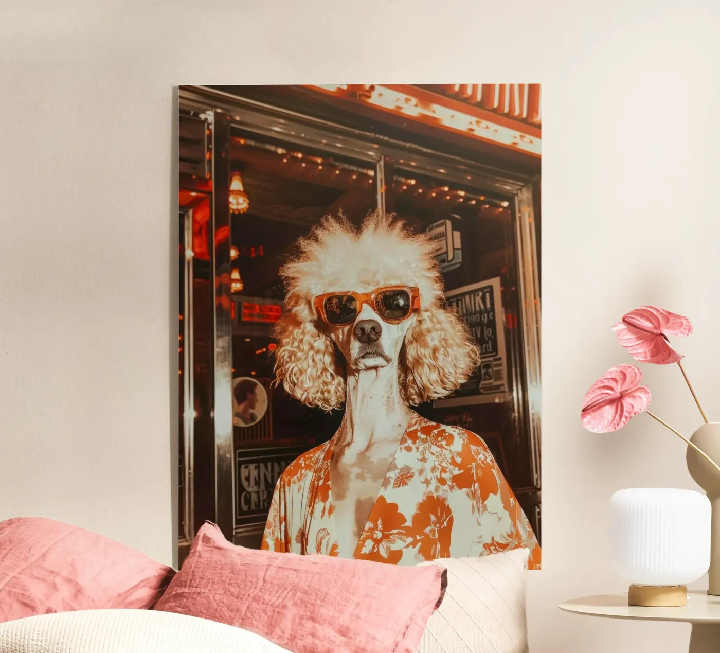 Lucas plexiglass da Affiches Chien Originales – Dogland