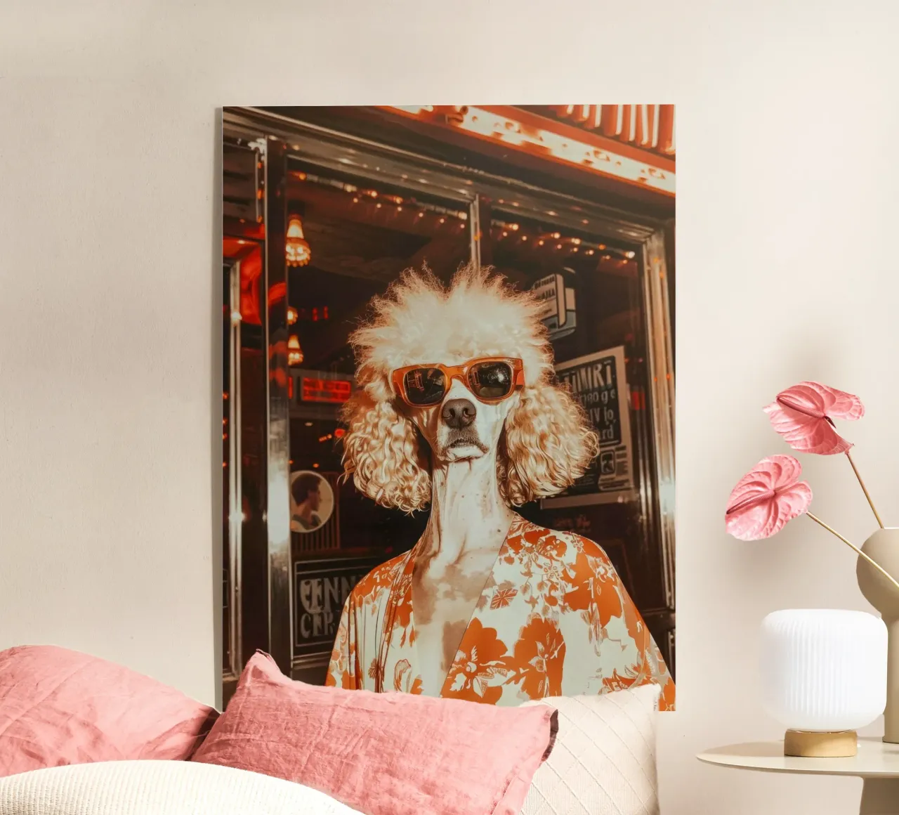 Lucas plexiglass da Affiches Chien Originales – Dogland