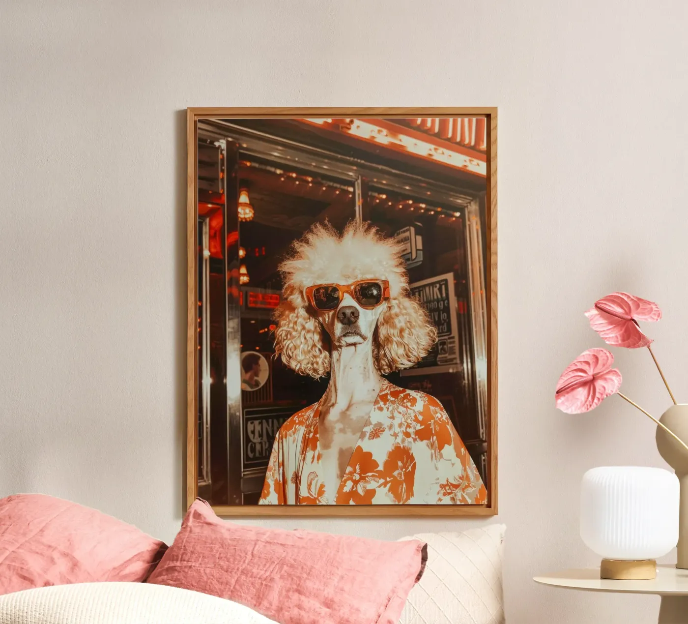 Lucas alluminio dibond da Affiches Chien Originales – Dogland