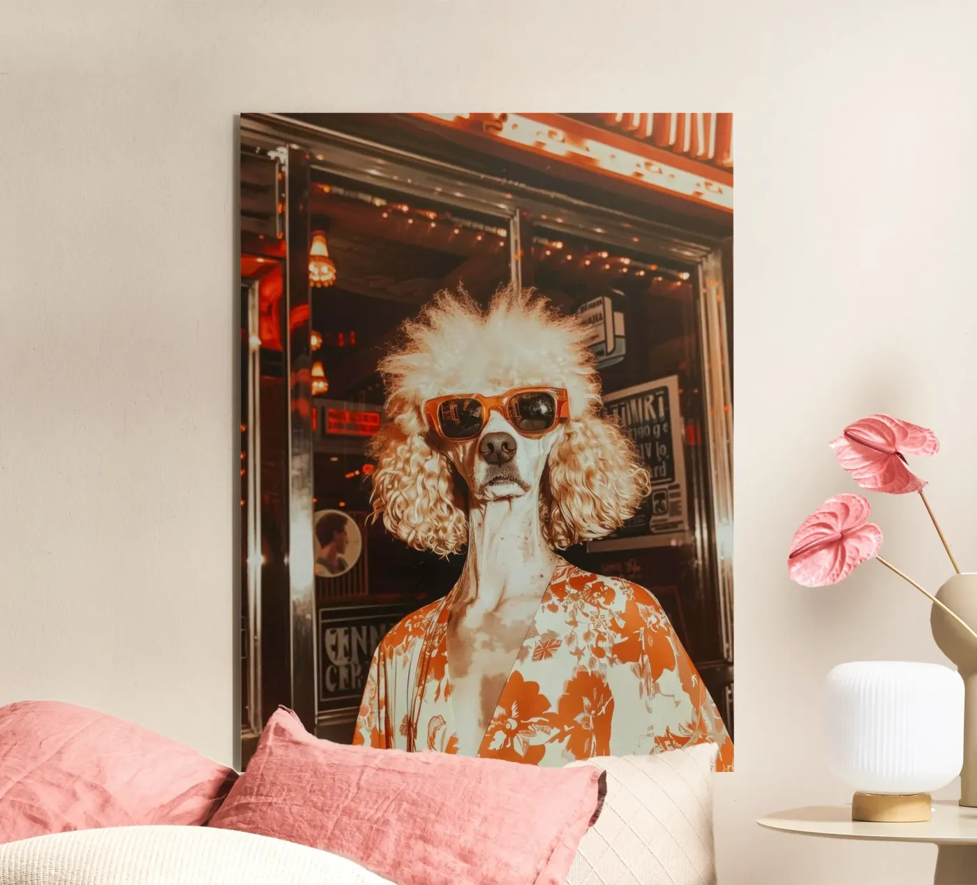 Lucas forex plate by Affiches Chien Originales – Dogland