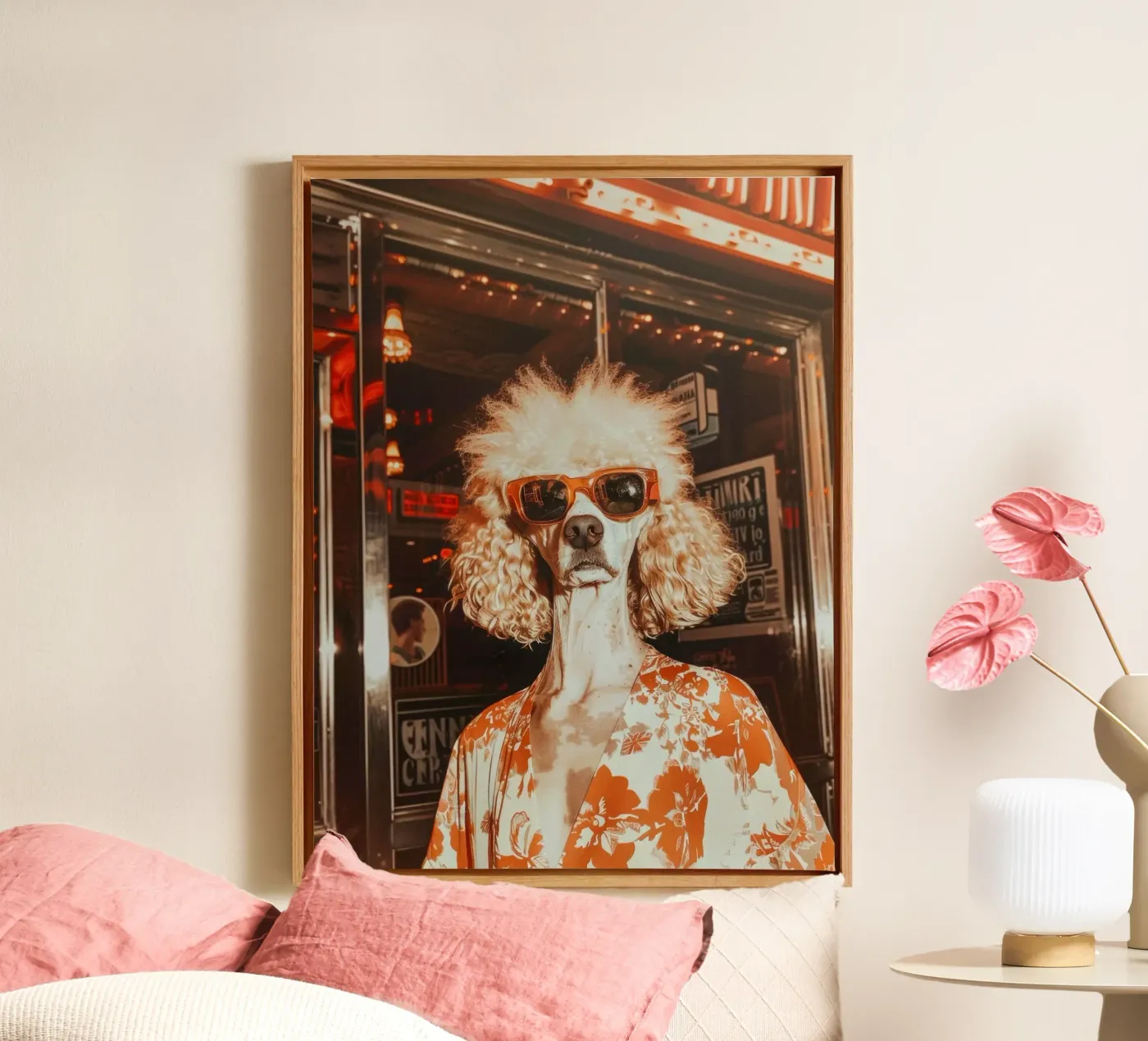 Lucas canvas by Affiches Chien Originales – Dogland