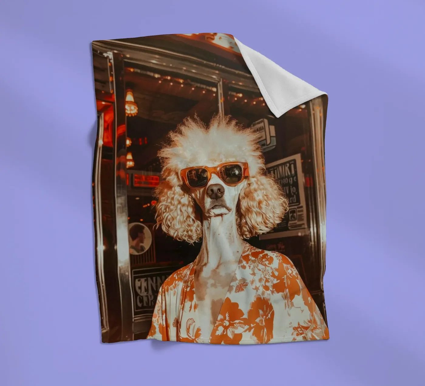 Lucas fleecedeken van Affiches Chien Originales – Dogland