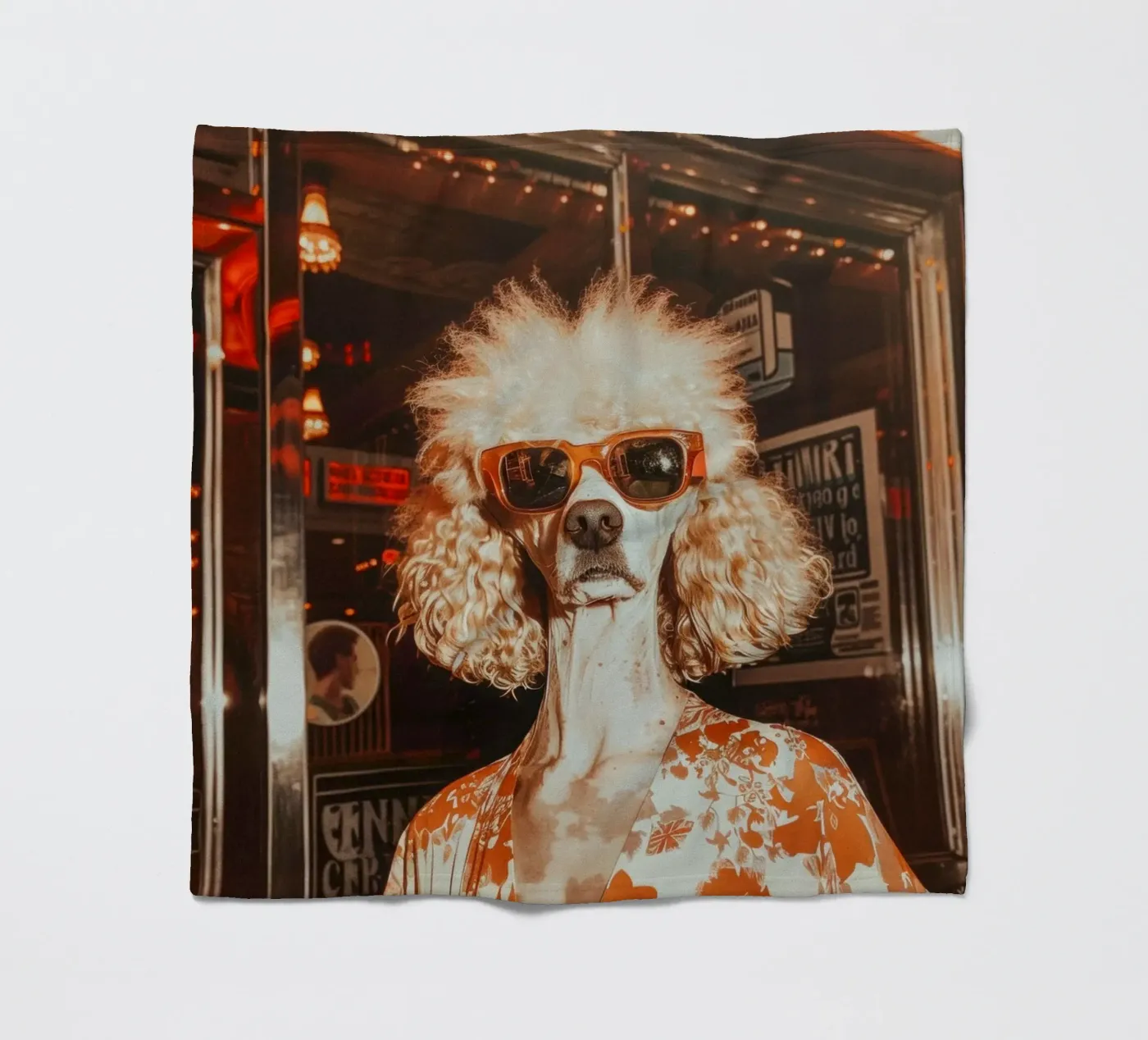 Lucas Fleecedecke von Affiches Chien Originales – Dogland