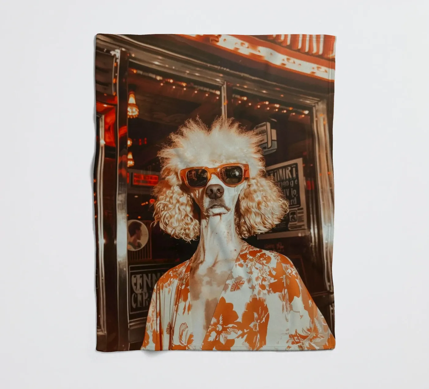 Lucas fleecedeken van Affiches Chien Originales – Dogland