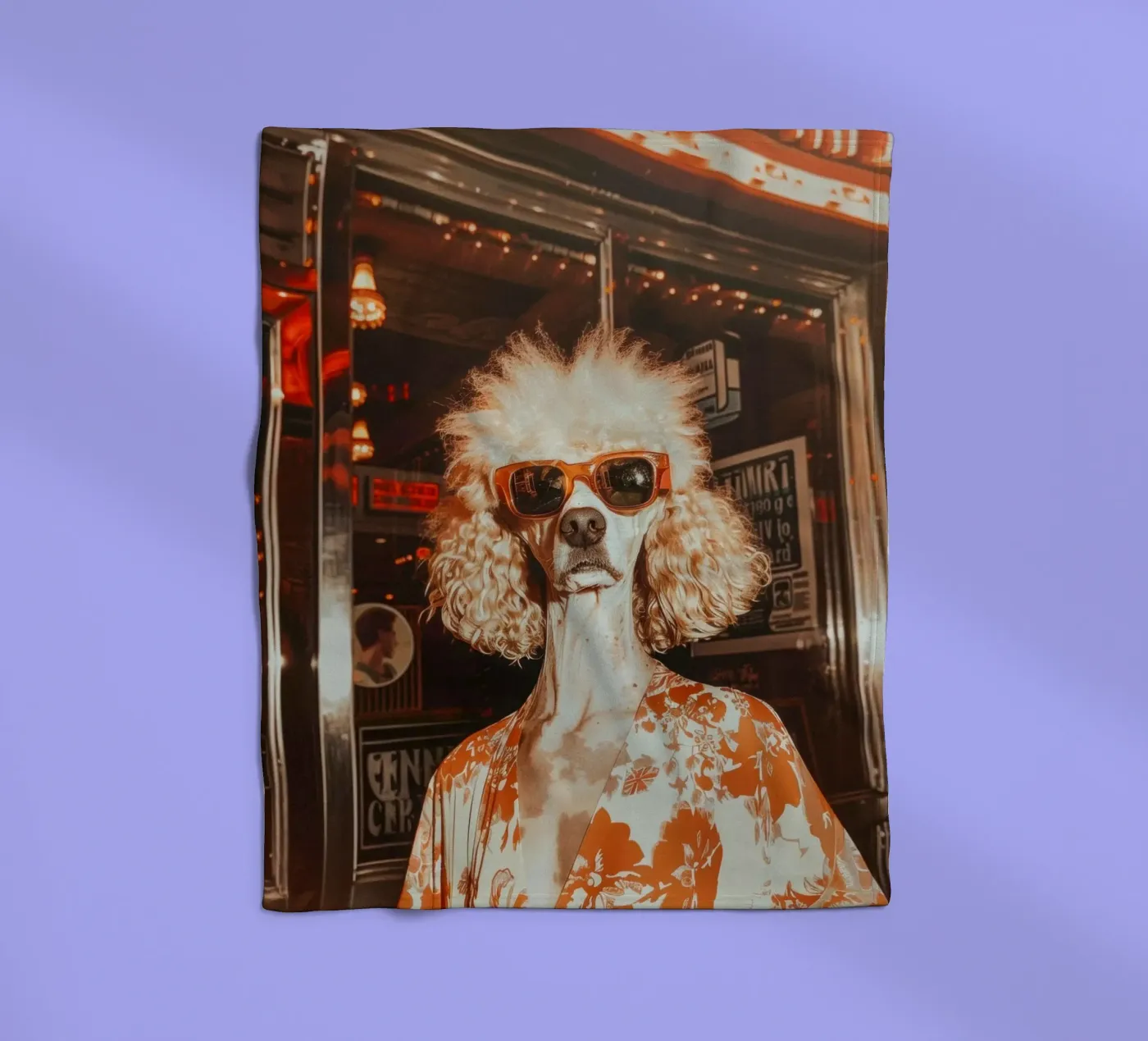 Lucas fleecedeken van Affiches Chien Originales – Dogland