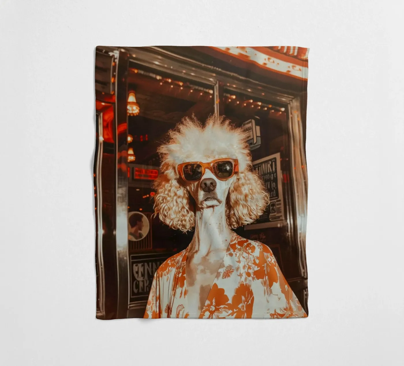 Lucas fleecedeken van Affiches Chien Originales – Dogland