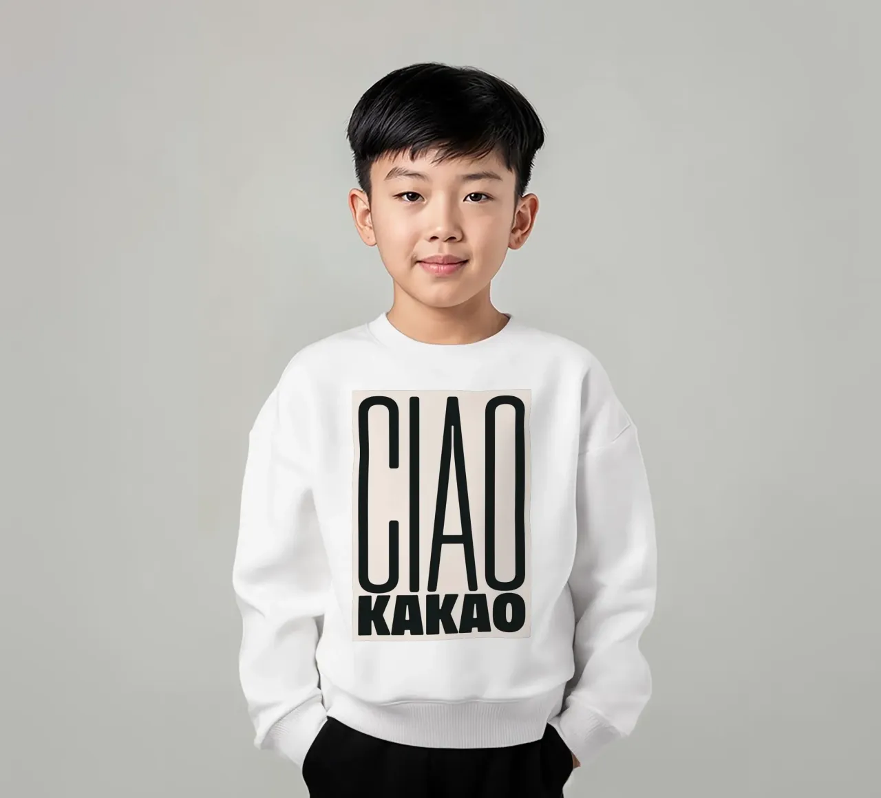Ciao Cacao felpa bambino da PurePeachStudio