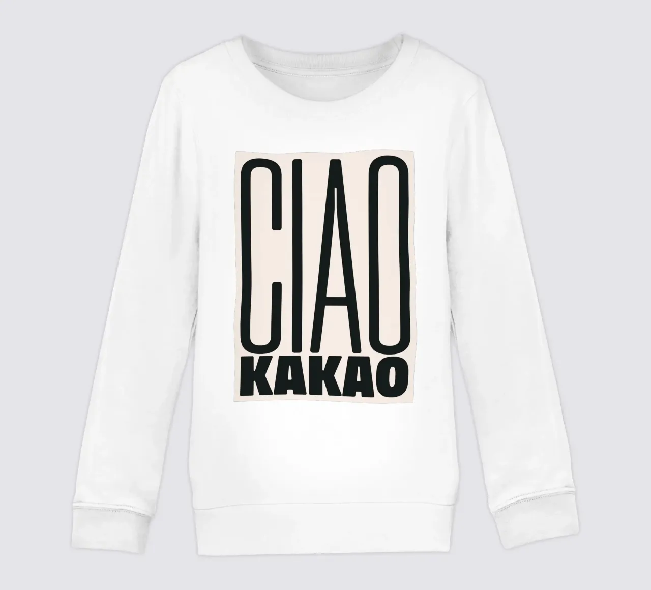 Ciao Cacao felpa bambino da PurePeachStudio